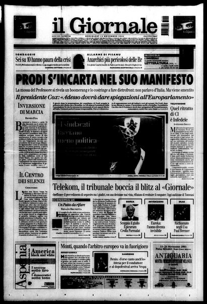 Il giornale : quotidiano del mattino